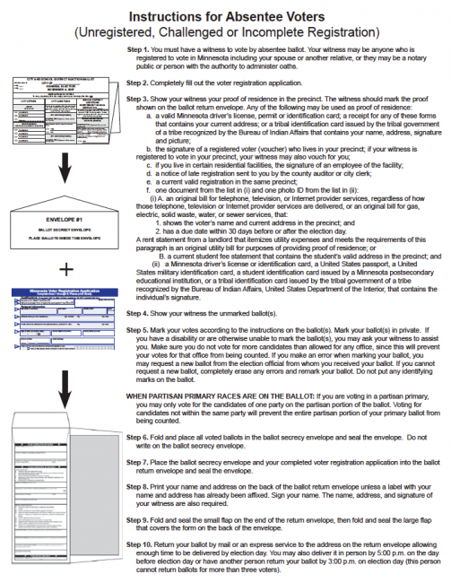 Full page of instructions - Before revisions